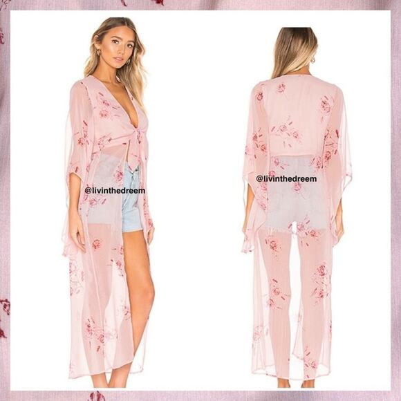 #T190 X REVOLVE House of Harlow 1960 Isla Maxi Blouse $228 - Picture 4 of 14